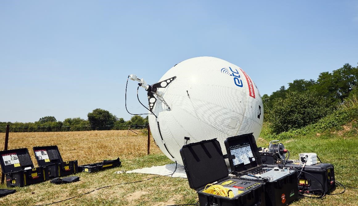 Les produits NoSaCo (système nomade de communication) sont régulièrement utilisés dans les zones en crise afin de rétablir les communications à la suite d’une catastrophe ou d’une urgence humanitaire (crédit: HITEC Luxembourg)