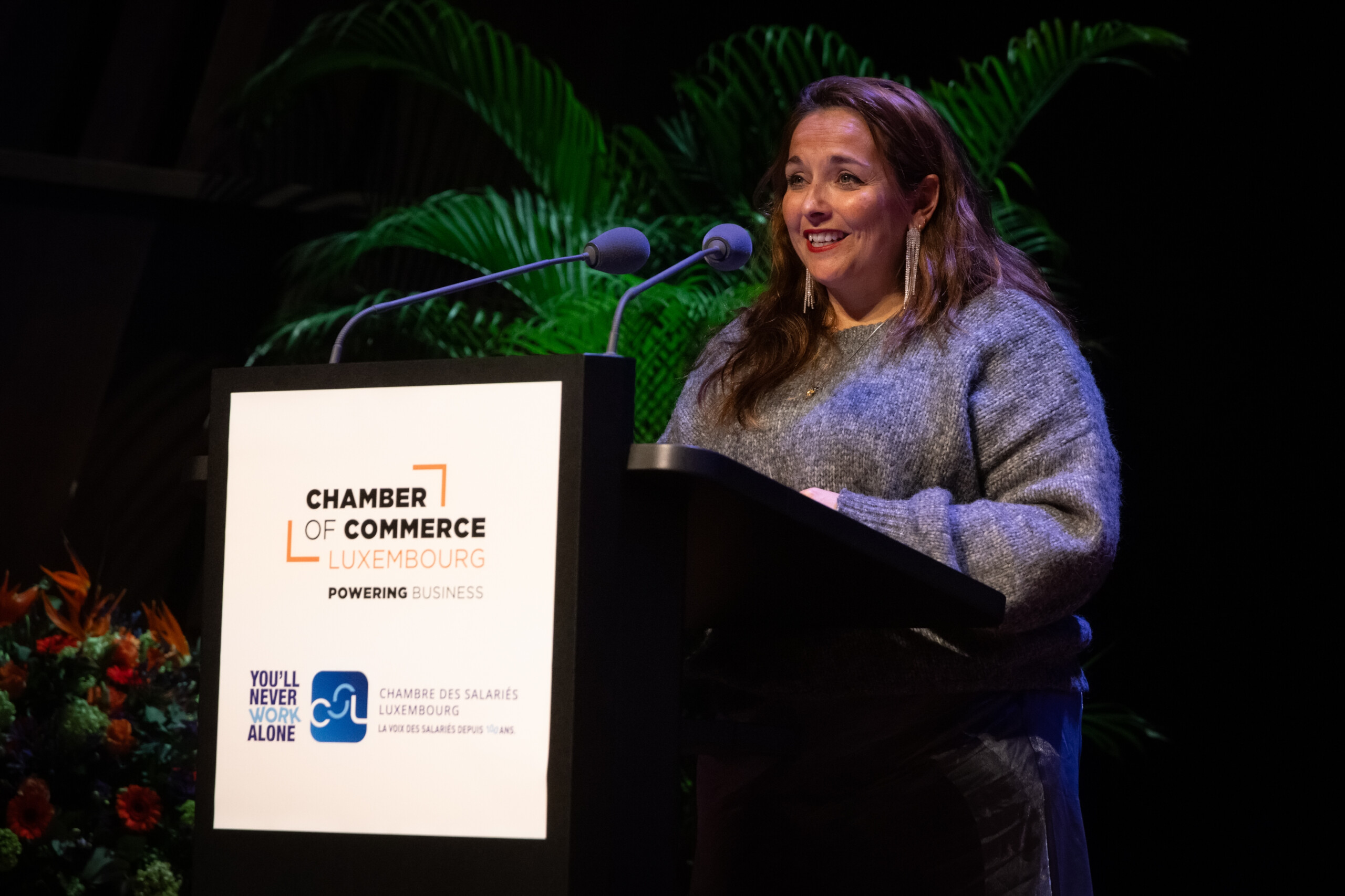 Nora Back, présidente de la Chambre des Salariés