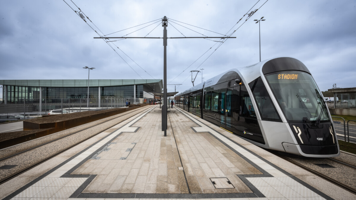 Extension du tramway : le Kirchberg relié à l’aéroport du Findel