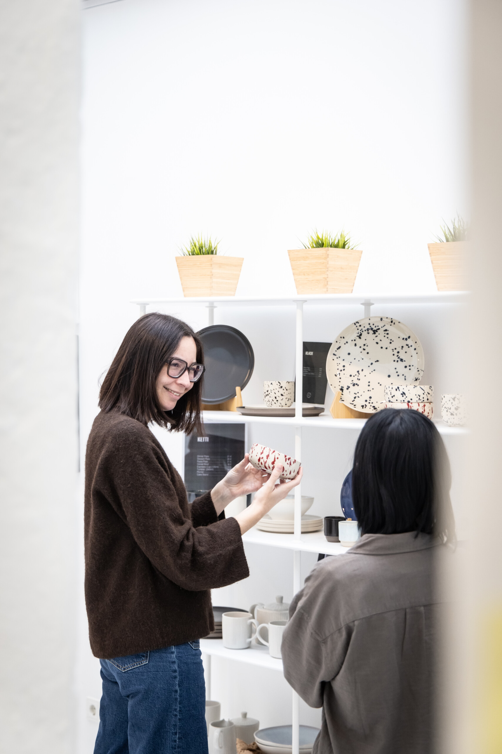 Atelier Luxera joue la carte de la céramique pour séduire la clientèle (crédit : Laurent Antonelli / Agence Blitz).