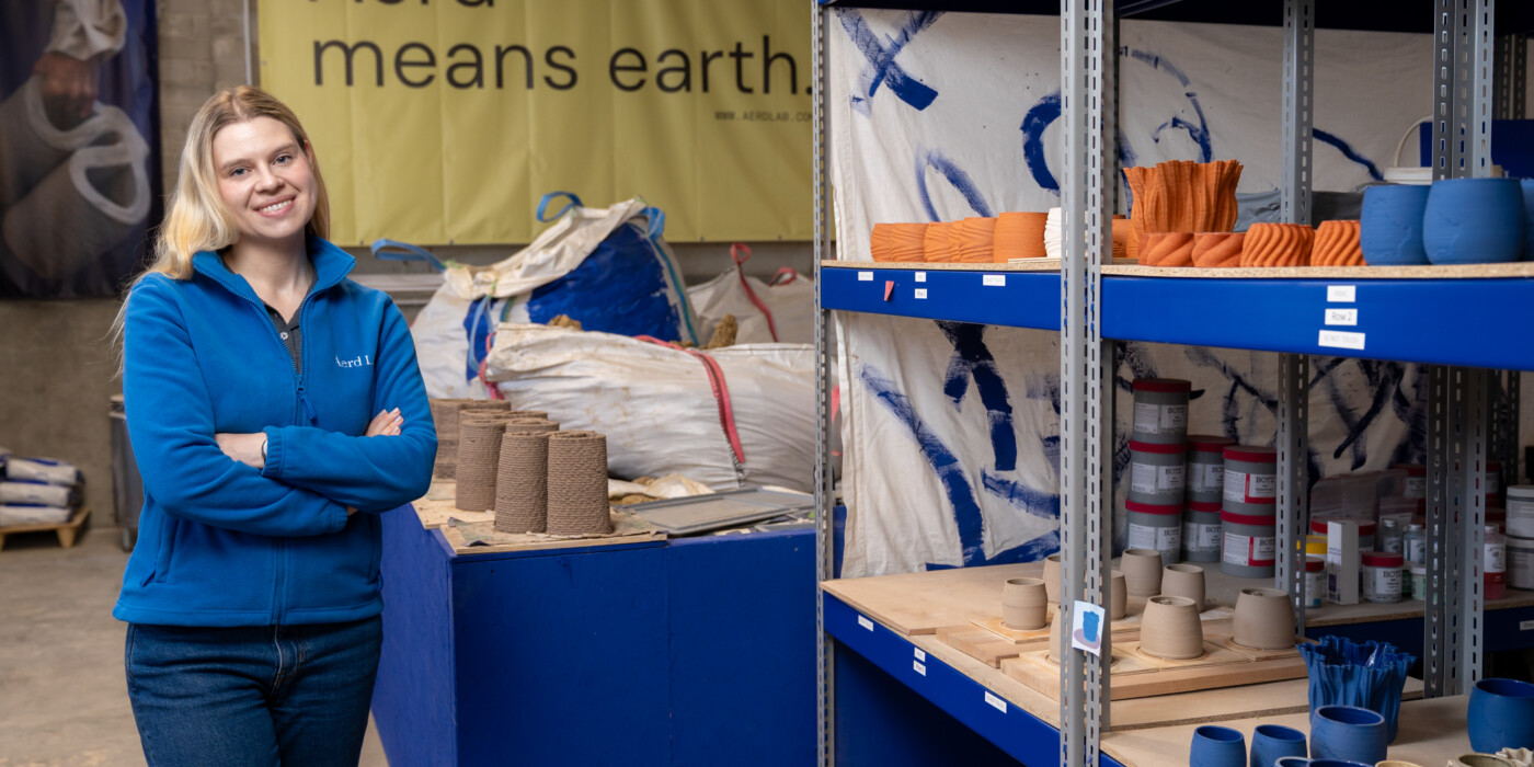 Angelika Bocian-Jaworska dans son atelier