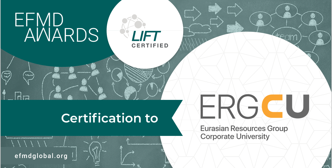 Thousands of Employees Gain Edge as ERG Secures EFMD’s LIFT Learning Impact Certification