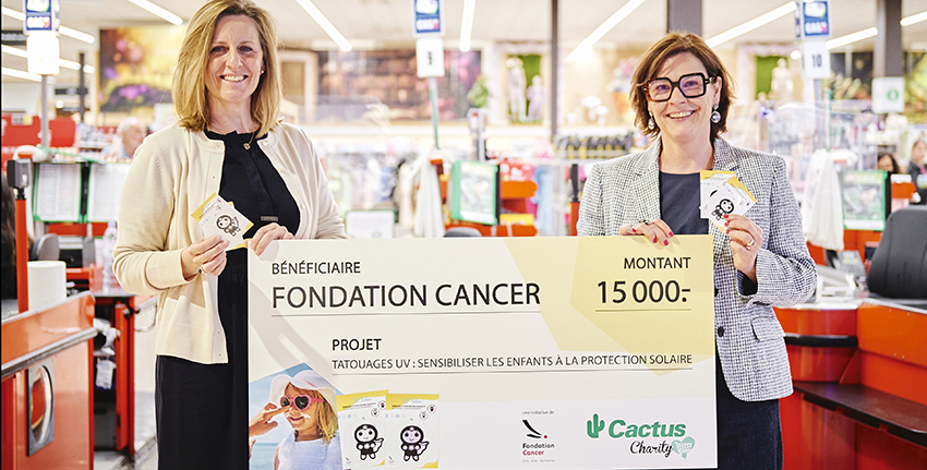 Cactus soutient la Fondation Cancer pour une prévention solaire ludique et engagée