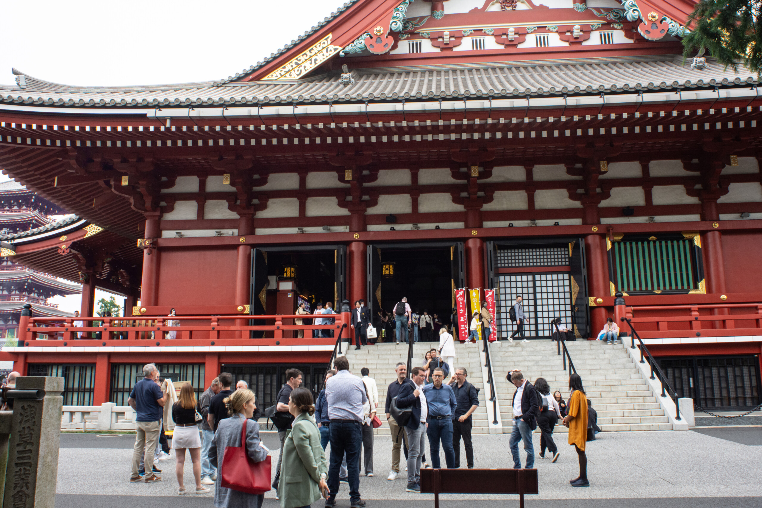 Les visites organisées pour la délégation luxembourgeoises ont été l'occasion de nouer des contacts dans le groupe, qui pourront potentiellement se transformer en opportunités d'affaires. (crédit : Papilion Productions )