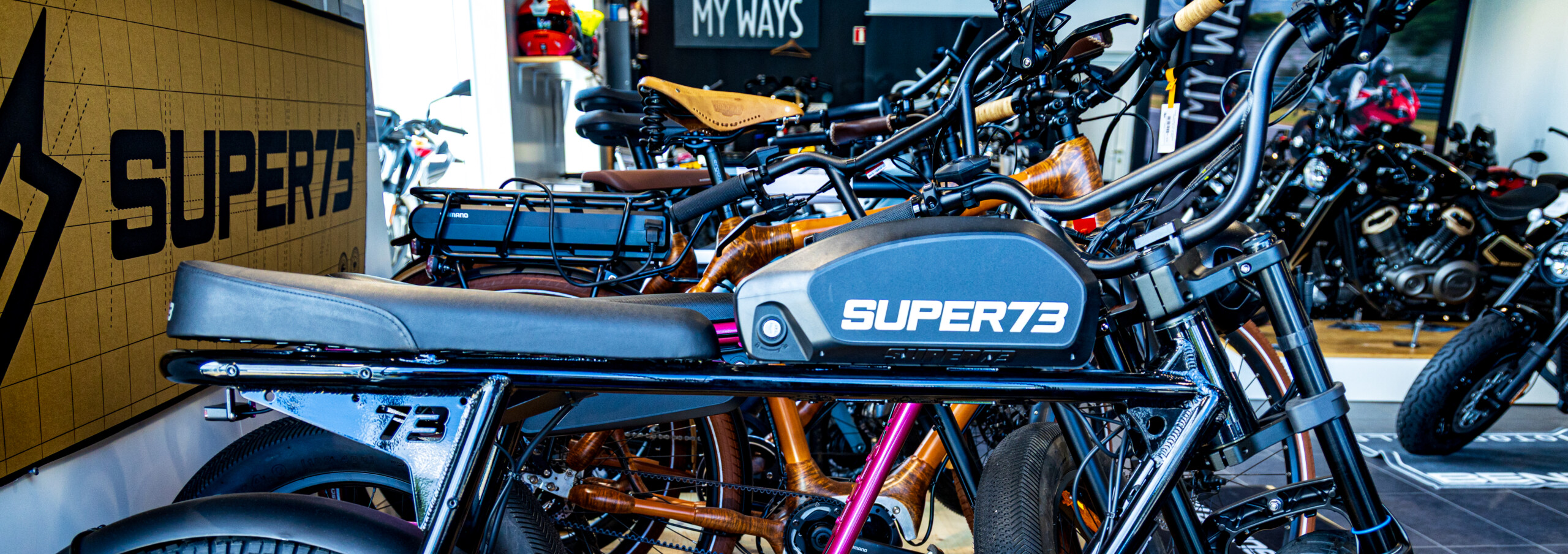 Super73 cultive une identité forte sur le segment des vélos électriques (crédit : Charly Petit / Chambre de Commerce).