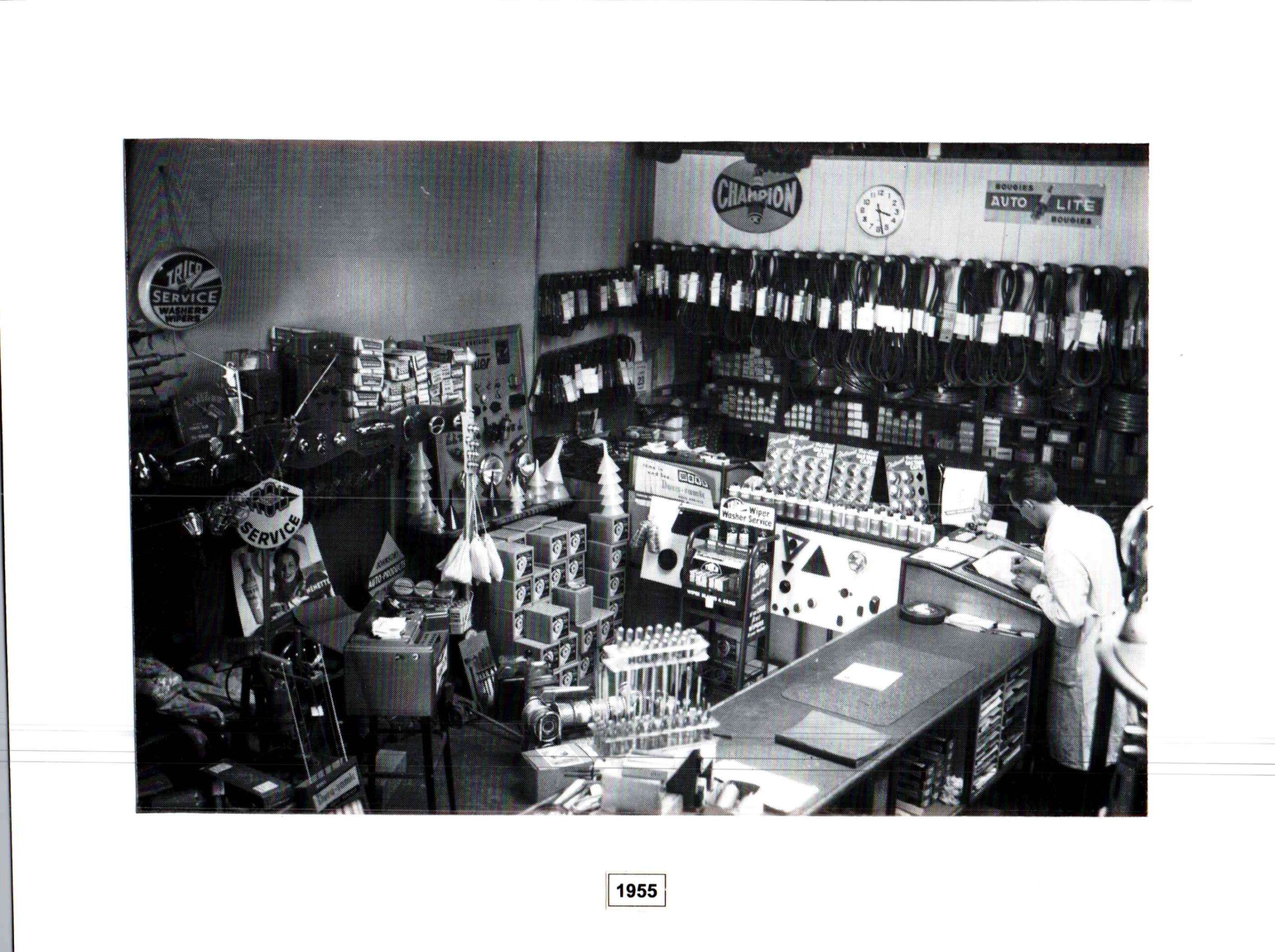L'entreprise en 1955 (crédit: Reinert)
