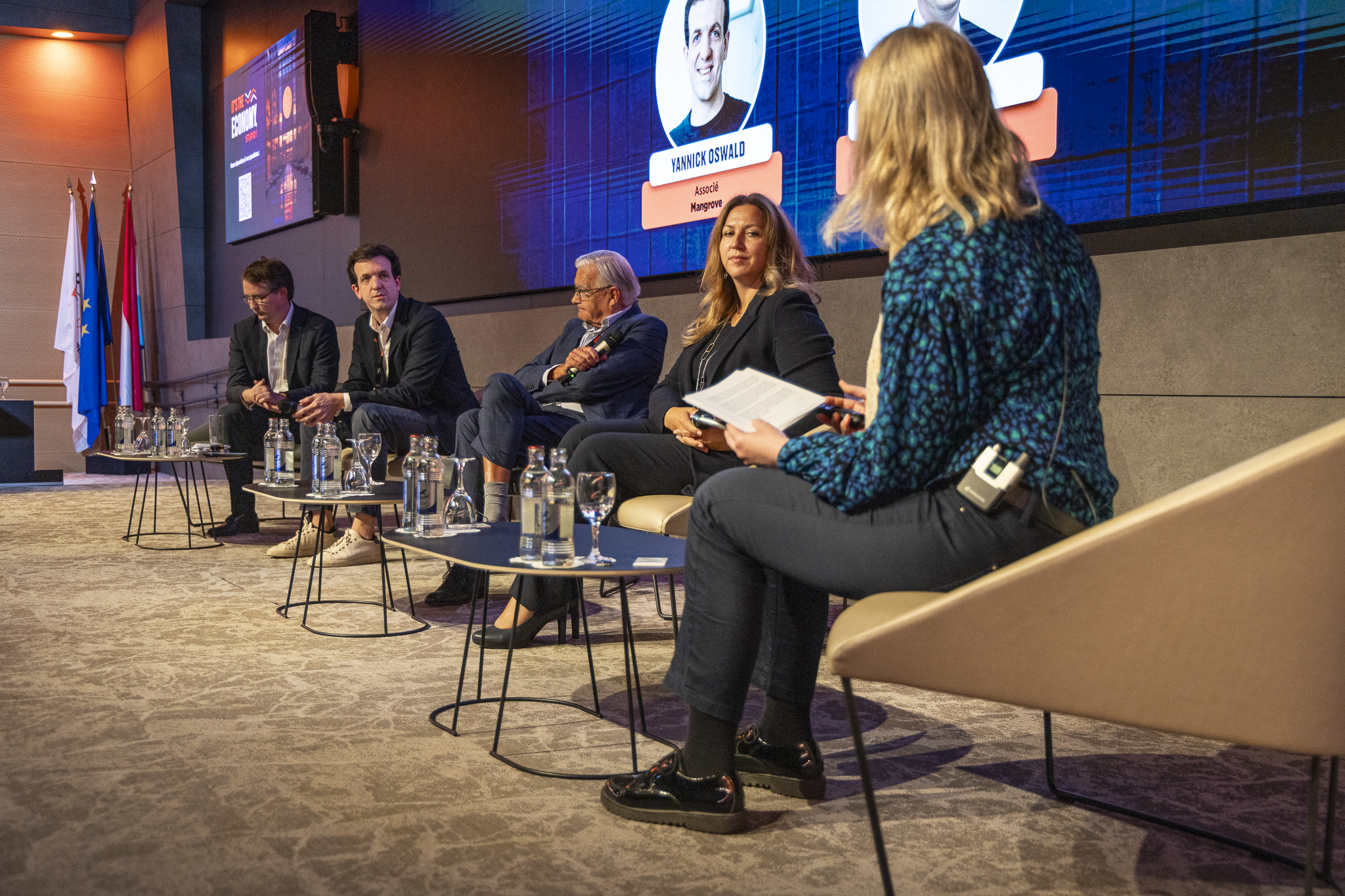 Les tables rondes ont permis de prolonger les échanges avec des personnalités locales de premier plan (crédit : Charly Petit/Chambre de Commerce).