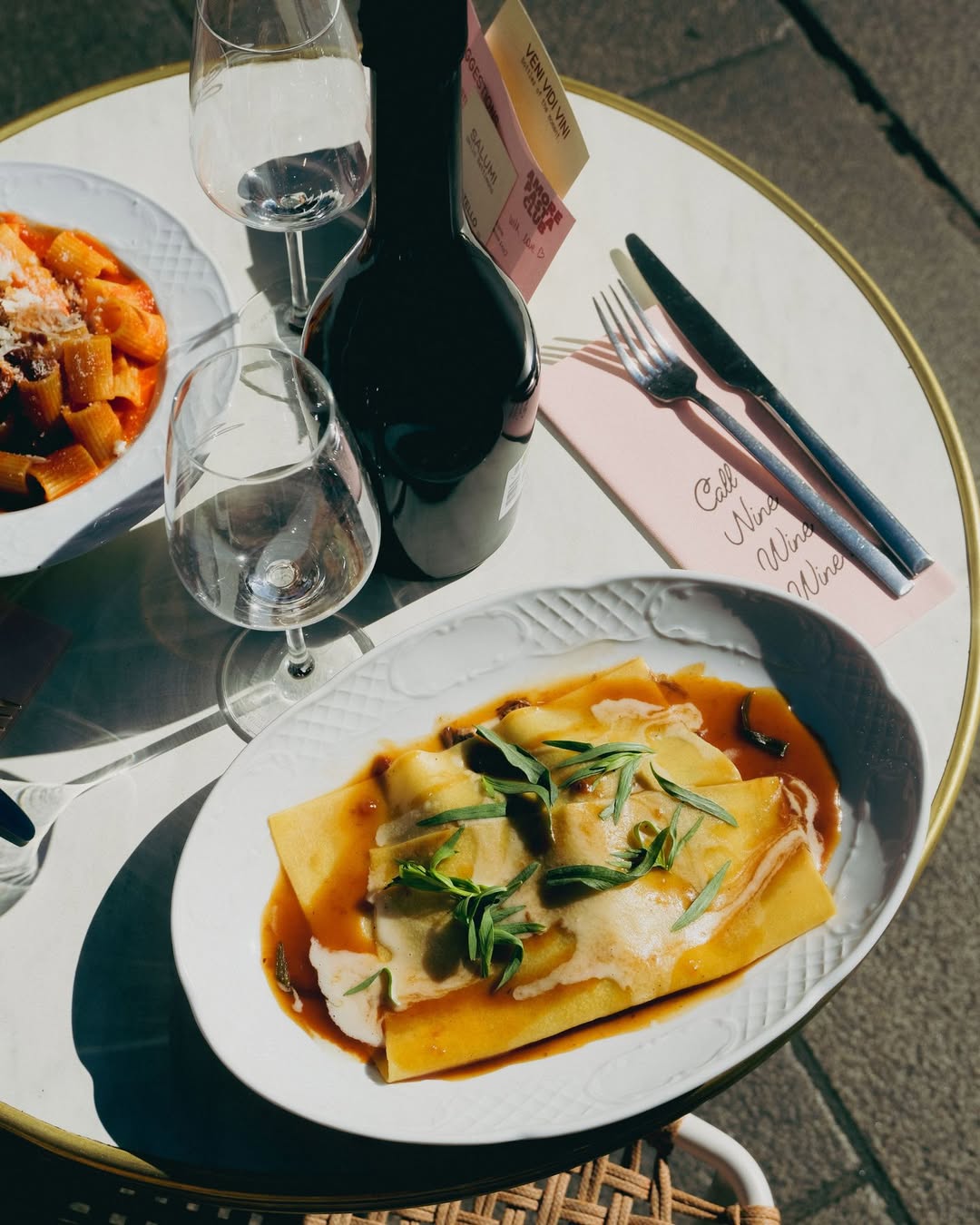 La suite se passe de commentaire (crédit : Amore Pasta Club)