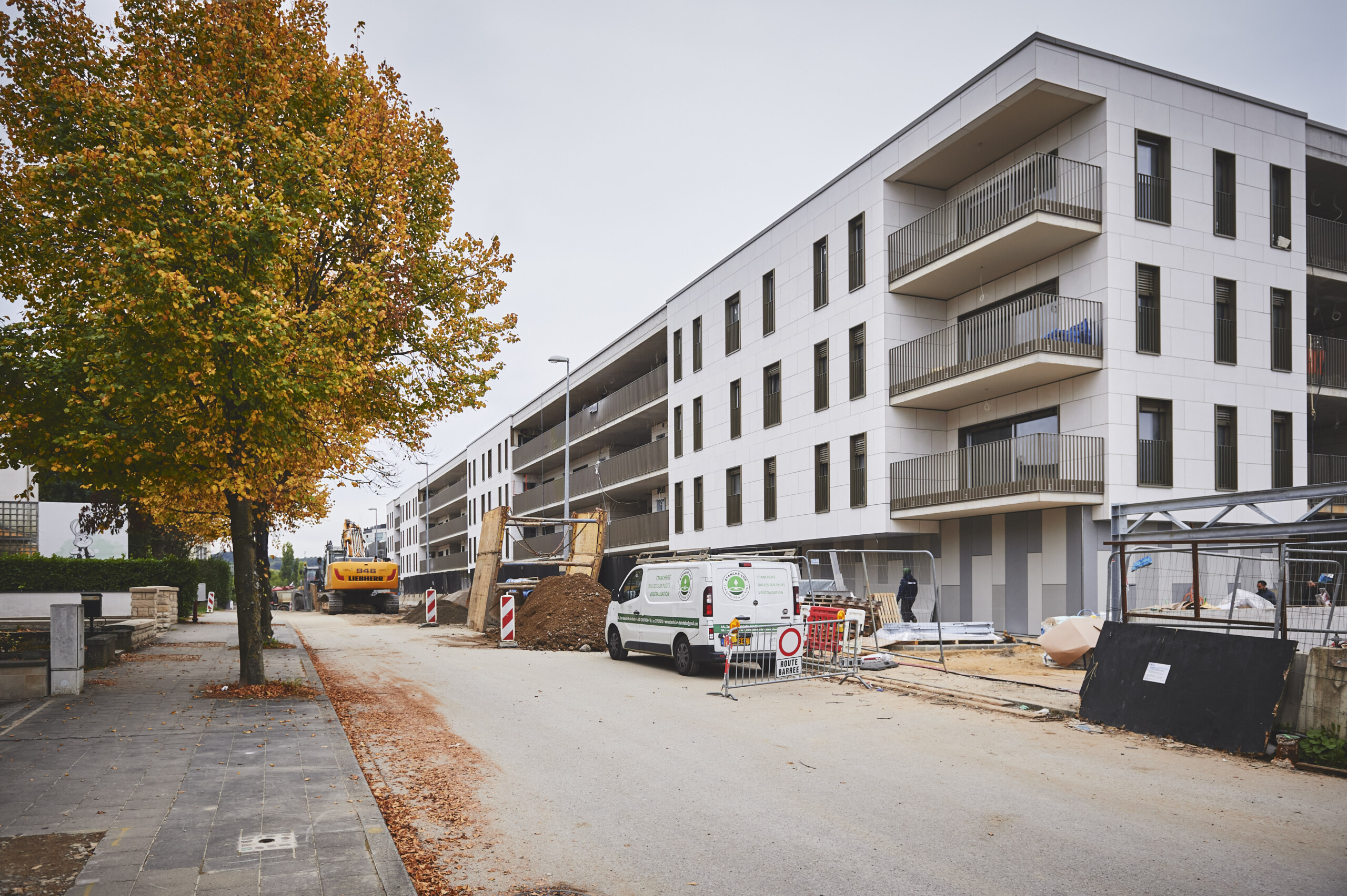 Le programme prévoit également des logements neufs destinés au marché locatif (crédit : Cactus)