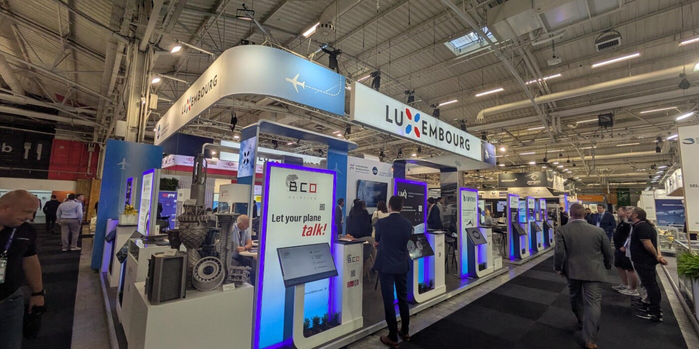 le stand luxembourgeois au salon du bourget