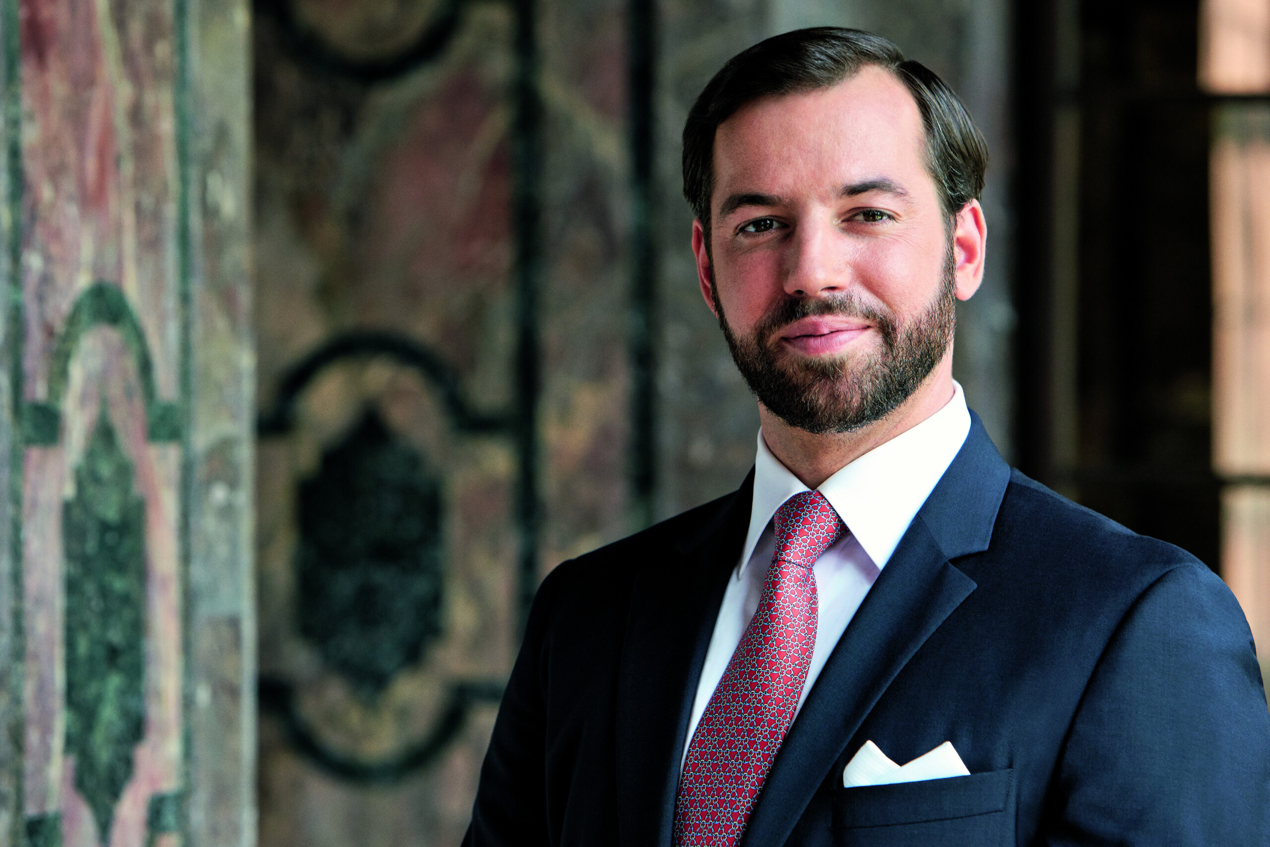 Portrait  de S.A.R. le Grand-Duc Guillaume (crédit: C. Aschman / Cour Grand-Ducal) 