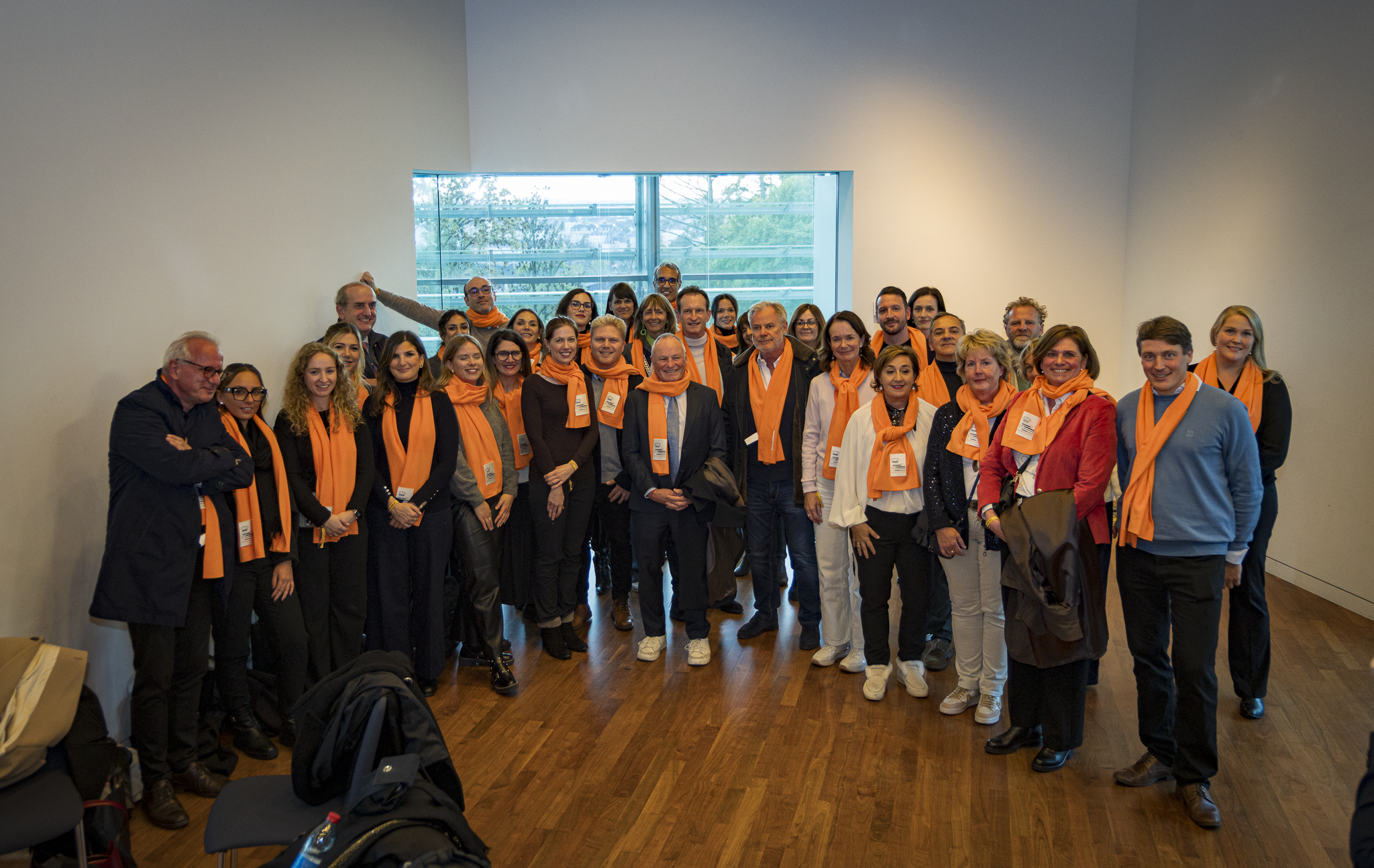 Samedi 04 octobre 2025. L'équipe de la Chambre de Commerce participant aux festivités (crédit: Charly Petit, Chambre de Commerce).