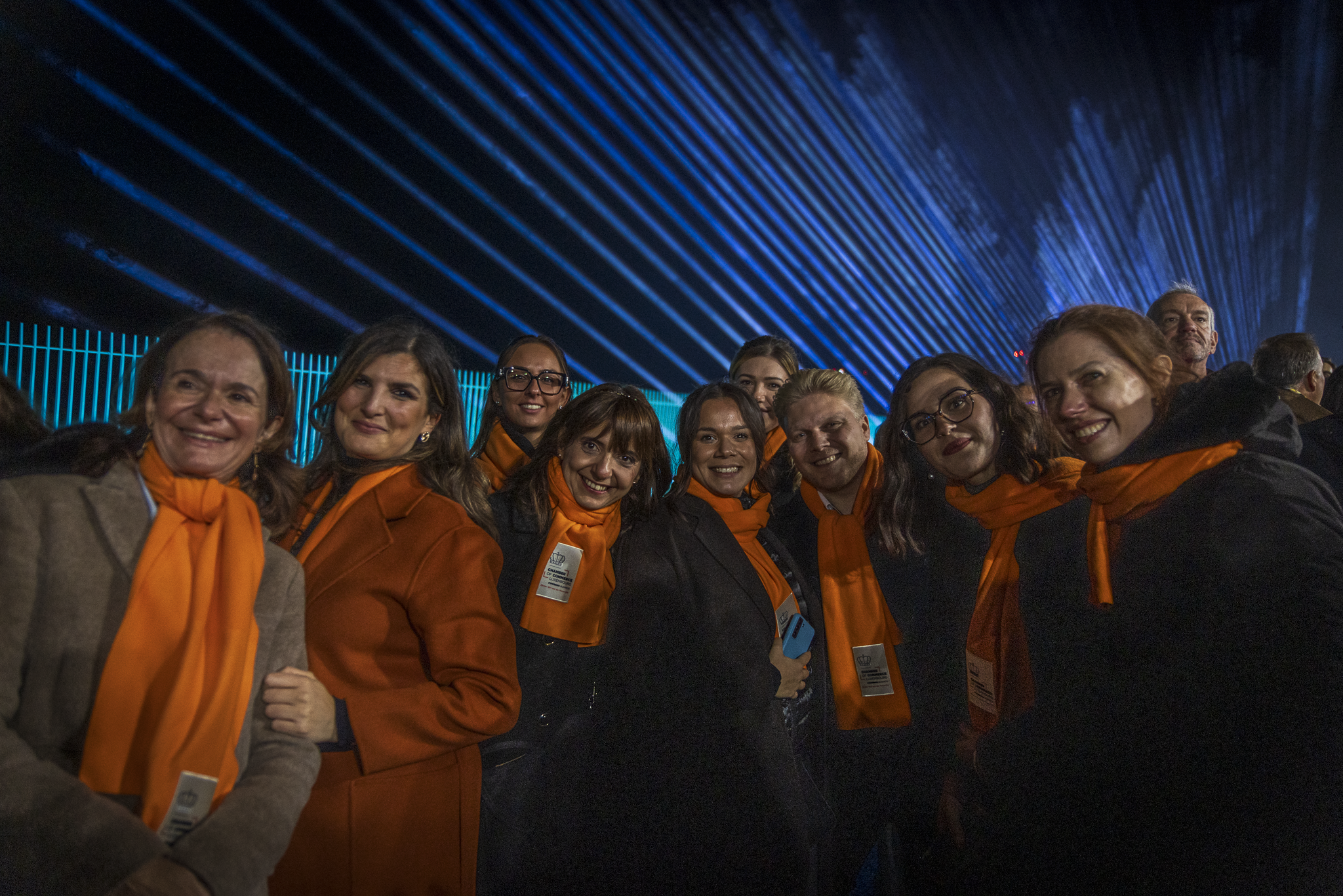 Samedi 04 octobre. Les collaborateurs de la Chambre de Commerce participant aux festivités (crédit: Charly Petit, Chambre de Commerce).