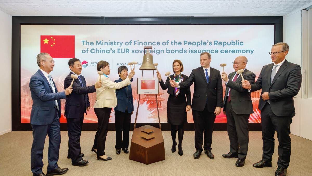 The People’s Republic of China brings EUR-denominated sovereign bond to LuxSE