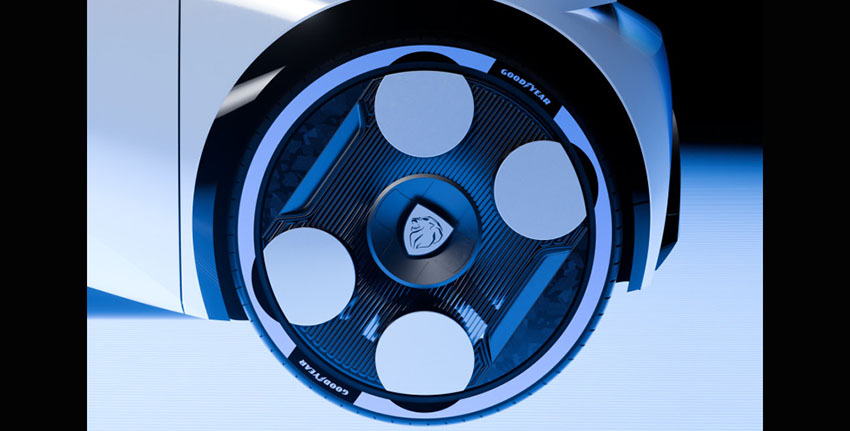 Goodyear et Peugeot dessinent l’avenir de la mobilité intelligente avec le concept car nouvelle génération PEUGEOT POLYGON CONCEPT