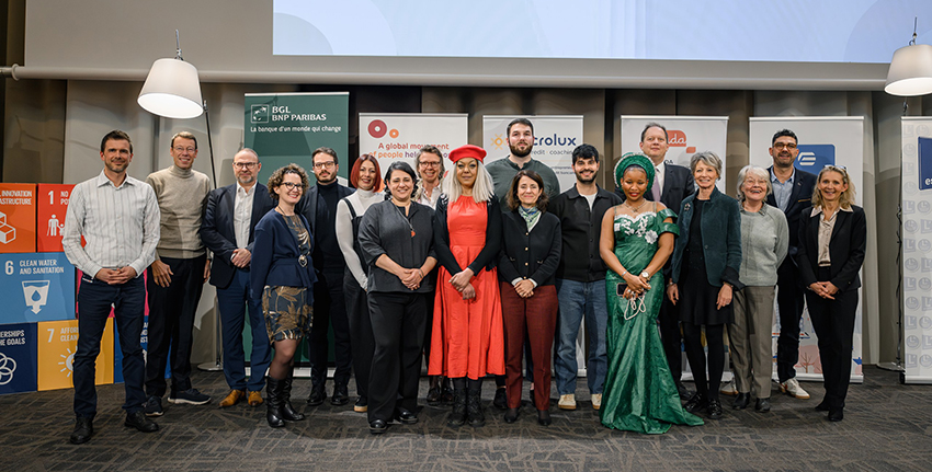 Microlux célèbre 4 initiatives entrepreneuriales lors de la troisième édition du concours MyMicrobusiness