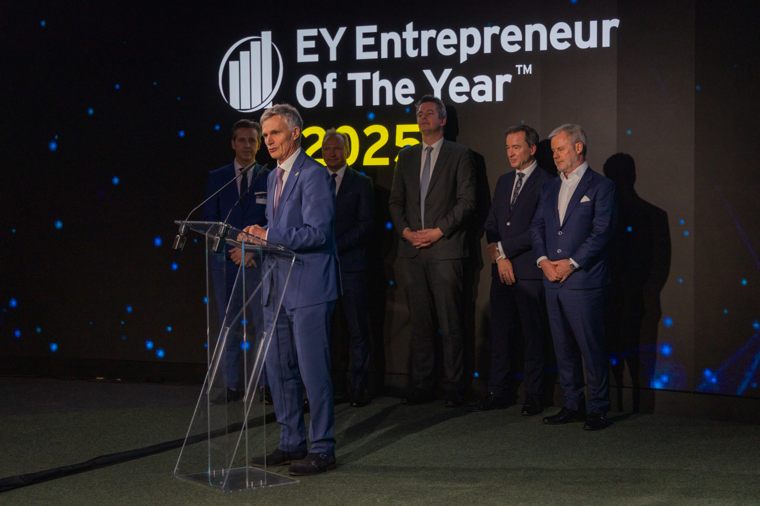 Instant de reconnaissance pour Alter Domus : entre audace et résilience, René Beltjens rappelle que la réussite repose sur l’écoute, le respect et la confiance partagée - les valeurs qui ont fait d’Alter Domus un acteur mondial (crédit: Charly Petit / Chambre de Commerce) 