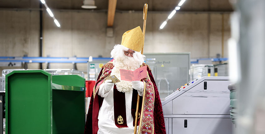 Ouverture du Secrétariat du Kleeschen chez POST Luxembourg