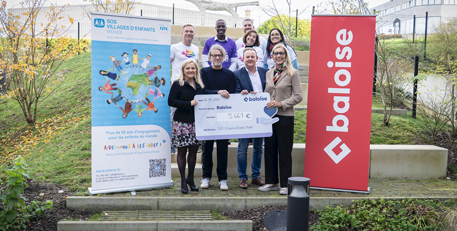 The Color Run colored by Baloise : 5.661€ pour des projets  de SOS Villages d’Enfants Monde