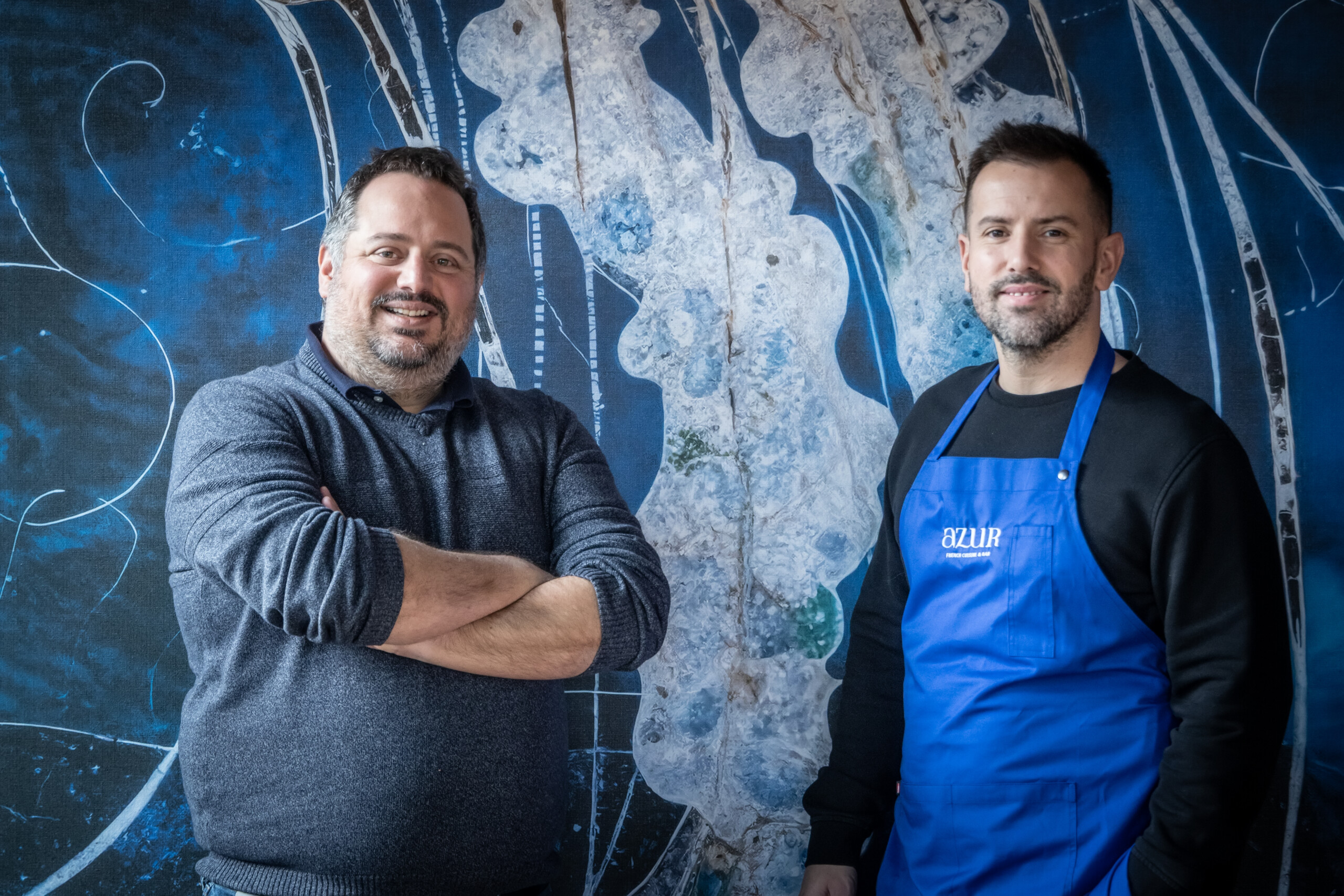 Yannis Xydias et Rémy Manso ajoutent une touche française à leur groupe (crédit : Laurent Antonelli / Agence Blitz).