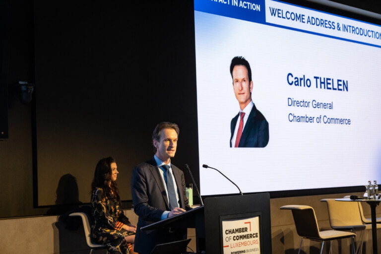 Carlo Thelen, directeur général de la Chambre de Commerce (crédit: Michel Zavagno / Agence Blitz)