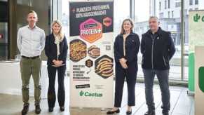 Conférence de presse - Viande protéiné
Cactus Lallange - janvier 2026 Cactus lance « Protein + » : une gamme Hausgemaacht de viandes et plats préparés enrichis en protéines de qualité