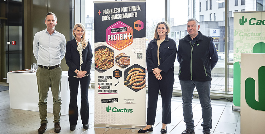 Cactus lance « Protein + » : une gamme Hausgemaacht de viandes et plats préparés enrichis en protéines de qualité Cactus lance « Protein + » : une gamme Hausgemaacht de viandes et plats préparés enrichis en protéines de qualité