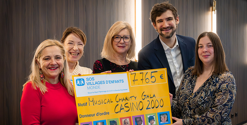 Musical Charity Gala au CASINO 2000  7.765€ pour des projets SOS en Guinée