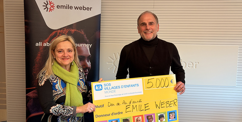 Emile Weber solidaire de SOS Villages d’Enfants Monde Emile Weber solidaire de SOS Villages d’Enfants Monde