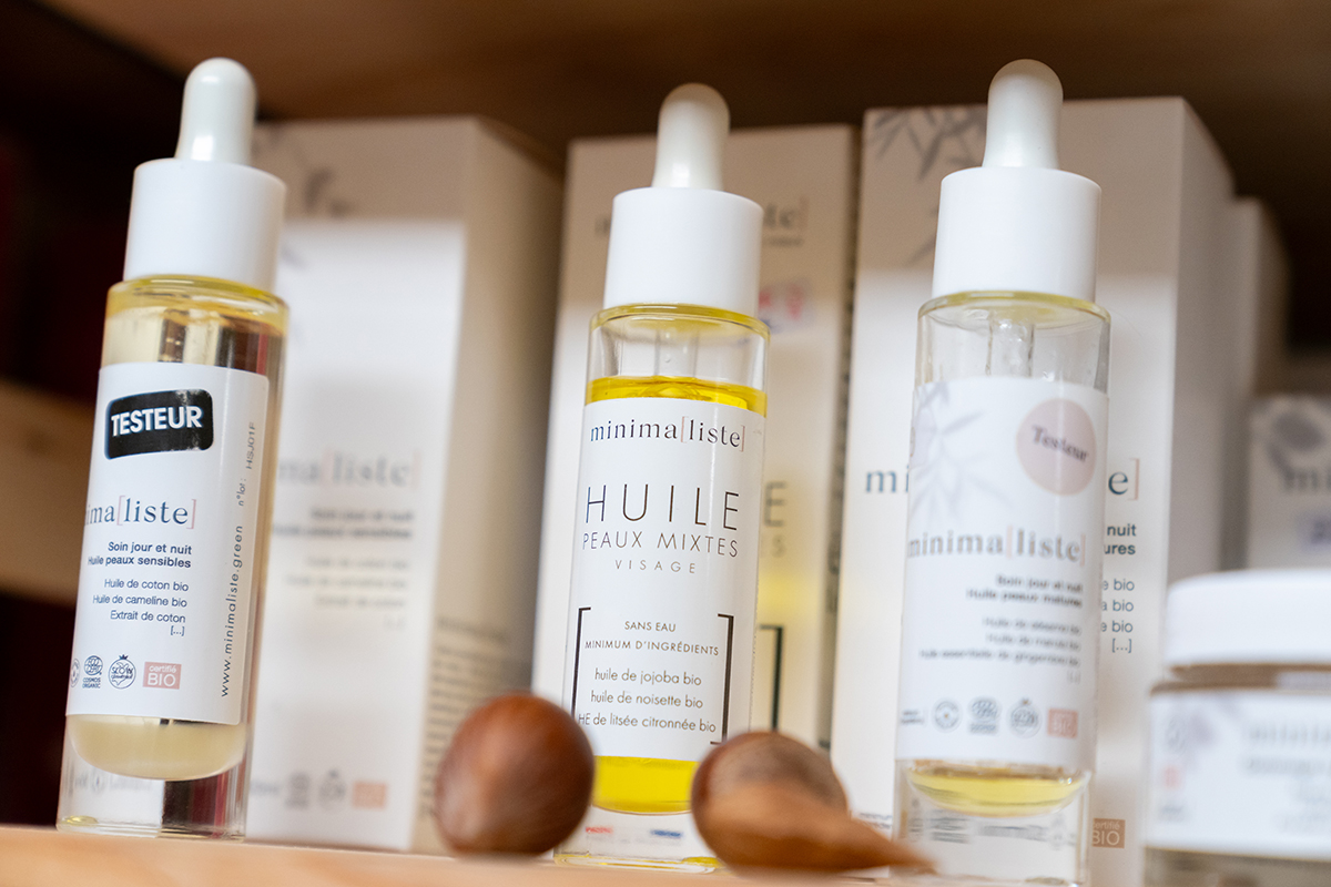 Les produits cosmétiques et d’hygiène sont très variés et répondent à une multitude de besoins, mais toujours dans le plus grand respect de la nature (crédit Emmanuel Claude, Focalize)