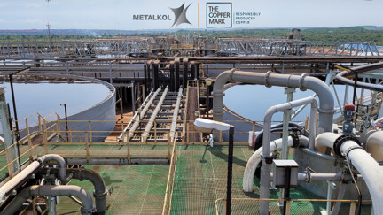 ERG’s Metalkol site awarded The Copper Mark, becoming the first ever tailings processing operation to achieve the standard ERG’s Metalkol site awarded The Copper Mark, becoming the first ever tailings processing operation to achieve the standard