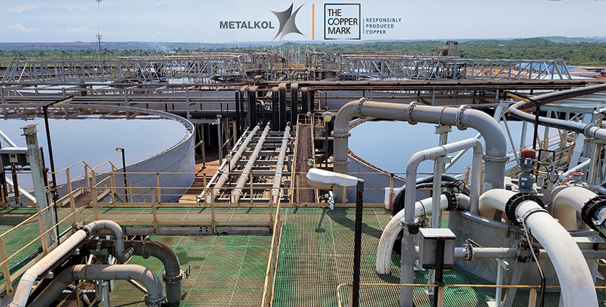 ERG’s Metalkol site awarded The Copper Mark, becoming the first ever tailings processing operation to achieve the standard