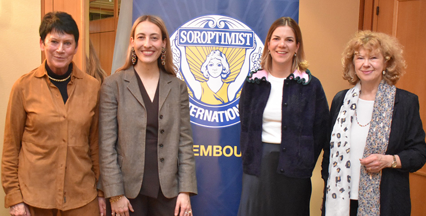 Les Soroptimistes décernent le Prix de la Jeune Entrepreneuse à Fanny Bervard