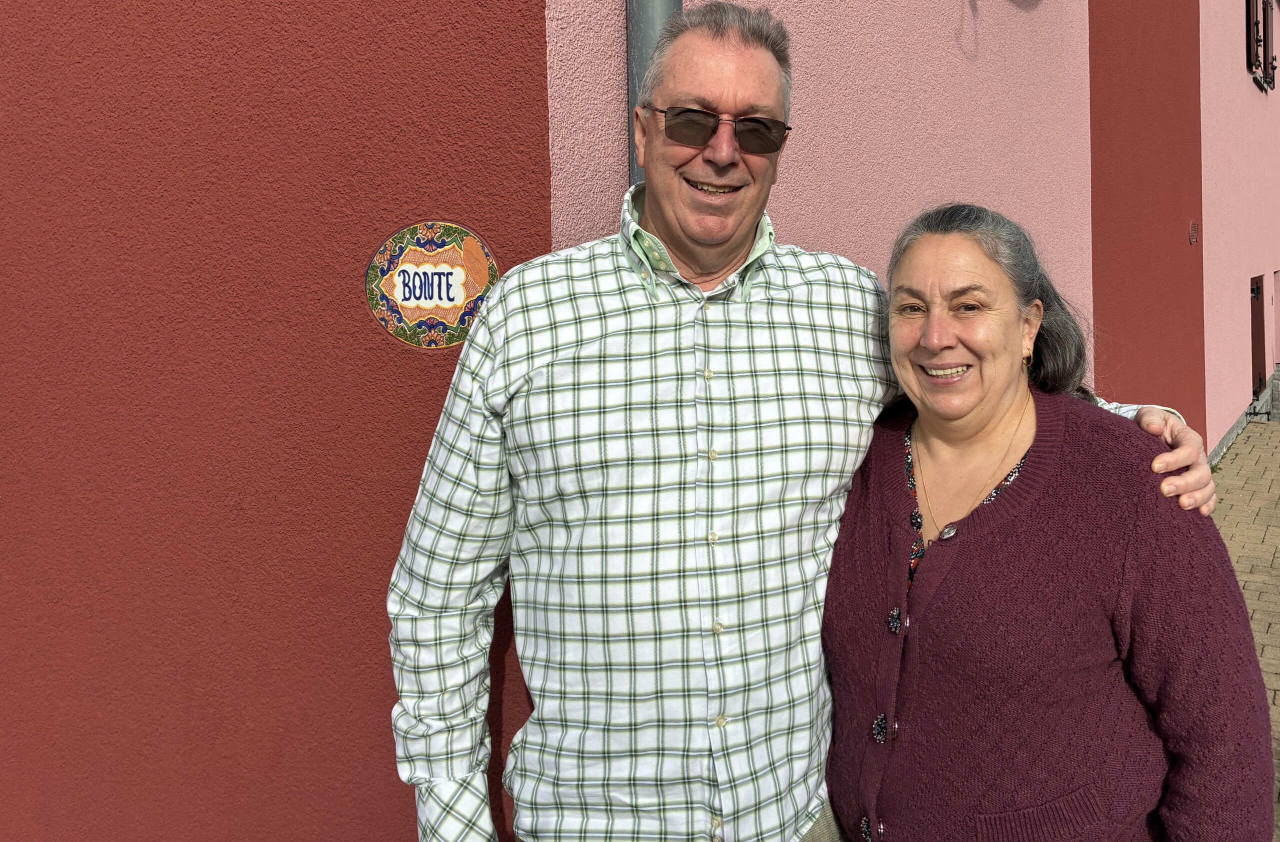 Patrick et Martha Bonte, de la société du même nom (crédit: C.B.)