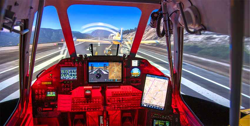 Aquarius presents new Aerial Firefighting Simulato