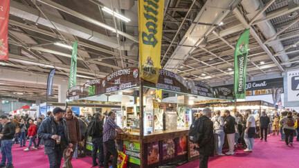 La Brasserie Nationale au Salon International de l’Agriculture à Paris stand sur une foire