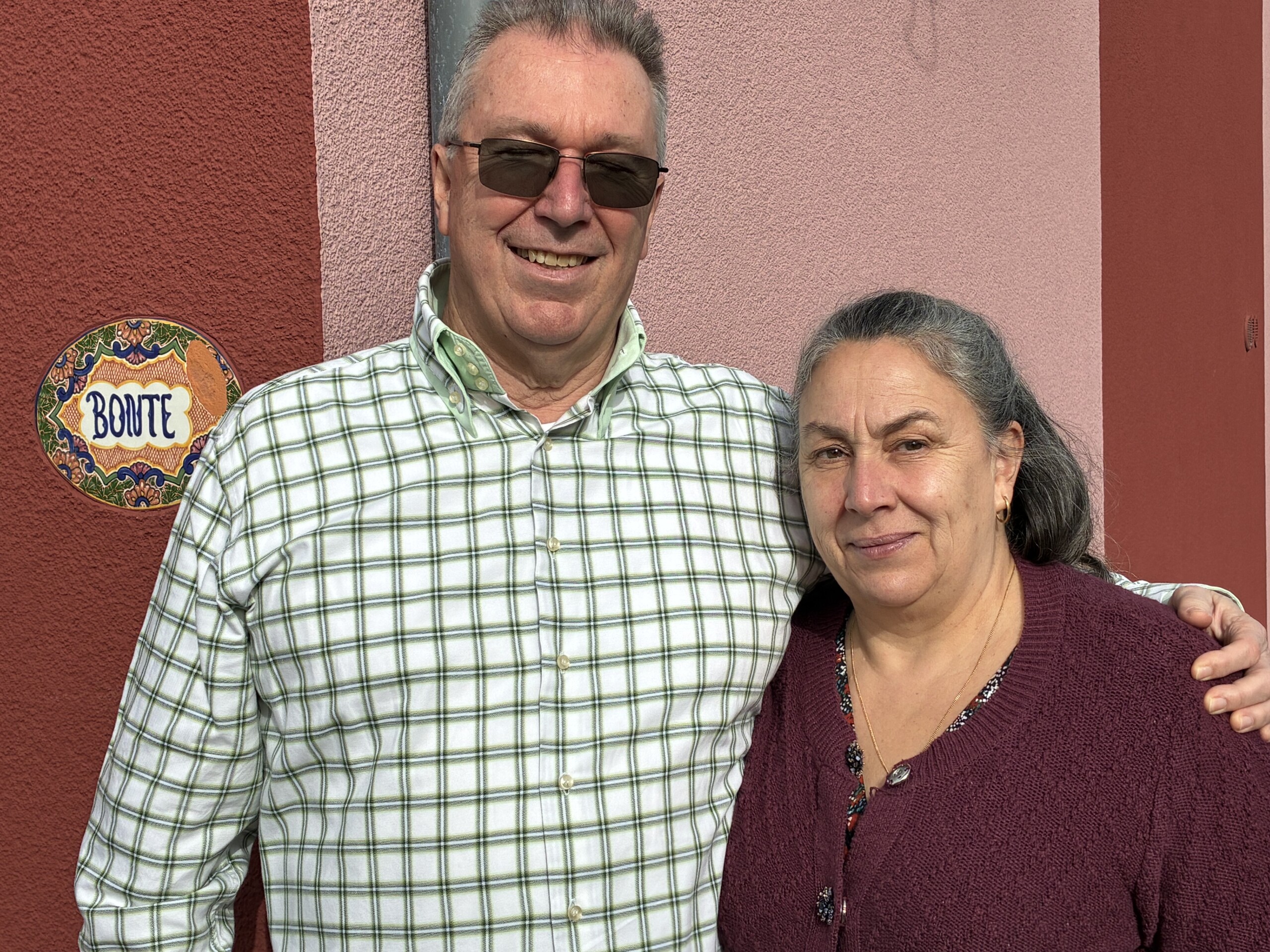 Patrick et Martha Bonte, de la société du même nom (crédit: C.B.) 