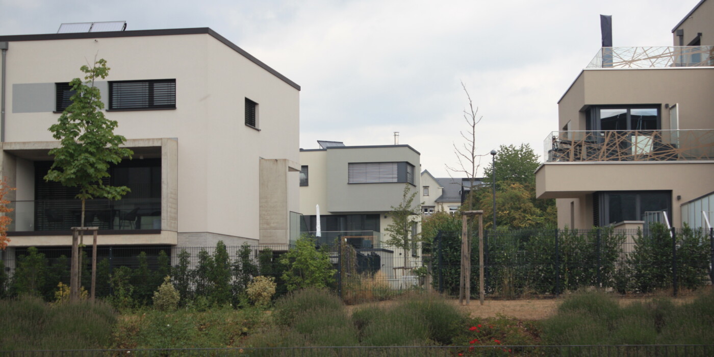 Habitat privé dans un quartier de Luxembourg-ville