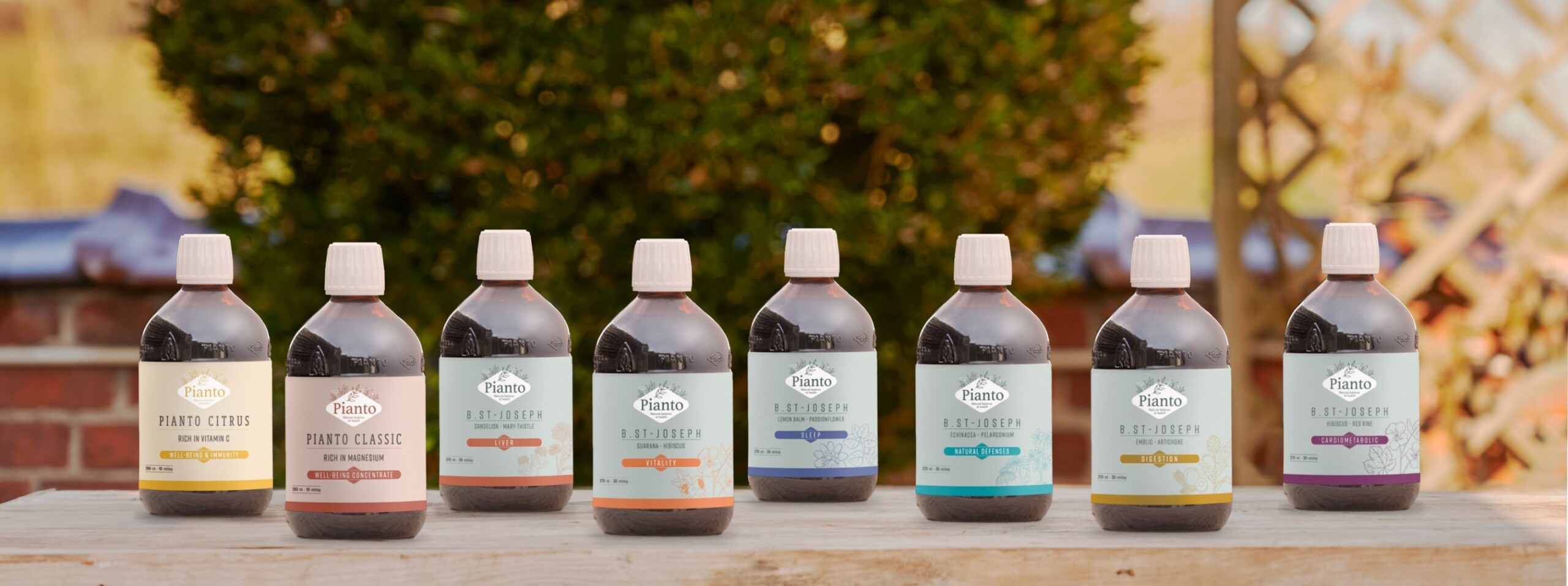 Les gammes des produits Pianto et PiantoBiotic sont des solutions naturellement formulées issues de la fermentation qui répondent à diverses problématiques de santé grâce à leur richesse nutritionnelle. (crédit Emmanuel Claude / Focalize)