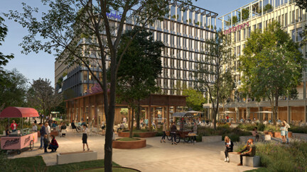 Kennedy Park réinvente le Kirchberg au  Luxembourg