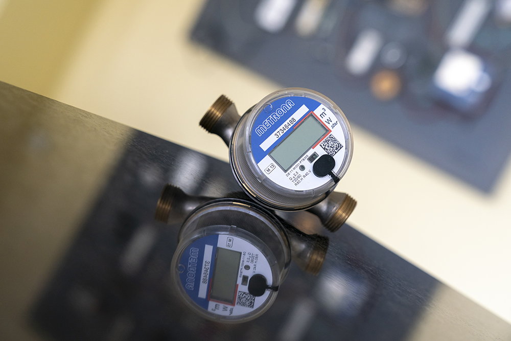 Les compteurs de Brunata-Metrona sont intelligents, ils permettent une mesure précise de la consommation d'eau et de chauffage des usagers (crédit Emmanuel Claude / Focalize).