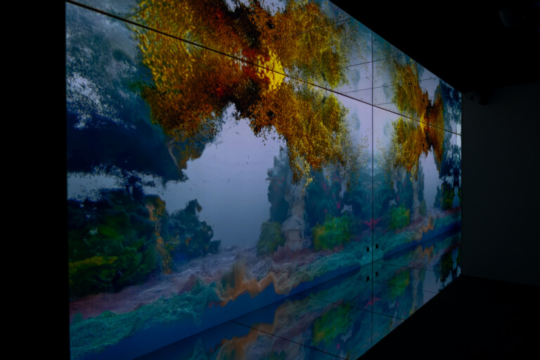 De nombreuses salles sont dédiées à des projets immersifs ou des expositions d'oeuvres digitales (crédit: Emmanuel Claude / Focalize)