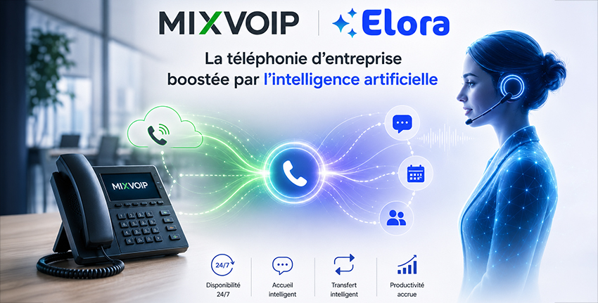Partenariat entre Mixvoip et Elora