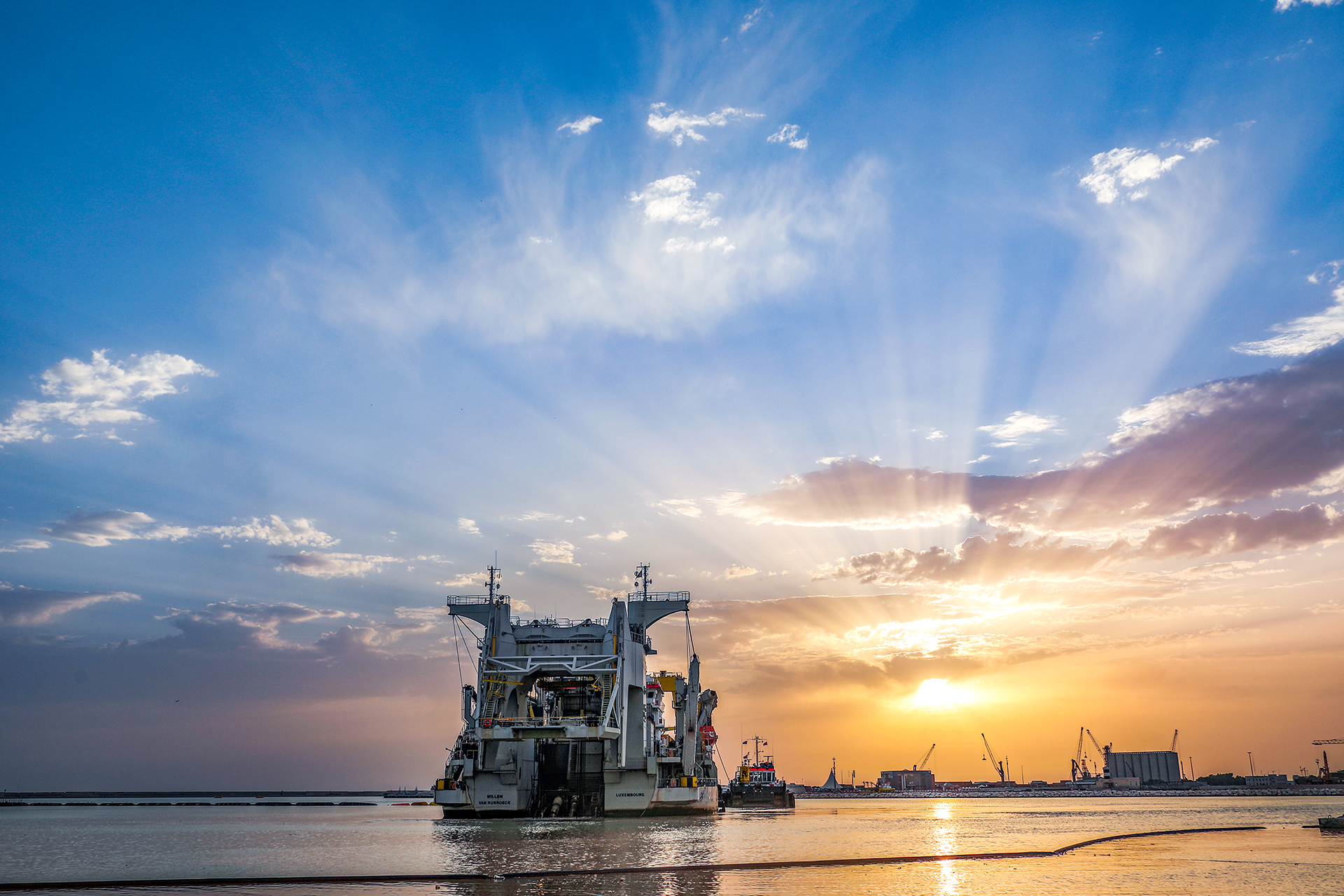 Les activités de Jan De Nul Group tournent
autour des services maritimes, des services offshore, du génie civil, des activités environnementales et de développement de projets (crédit: Jan de Nul Group)