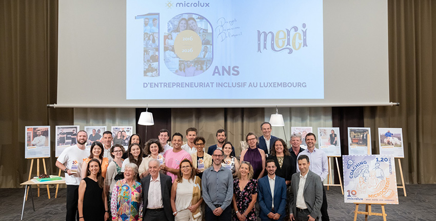 10 ans de microlux : 91% des entrepreneurs interrogés ont été insérés professionnellement 10 ans de microlux : 91% des entrepreneurs interrogés ont été insérés professionnellement
