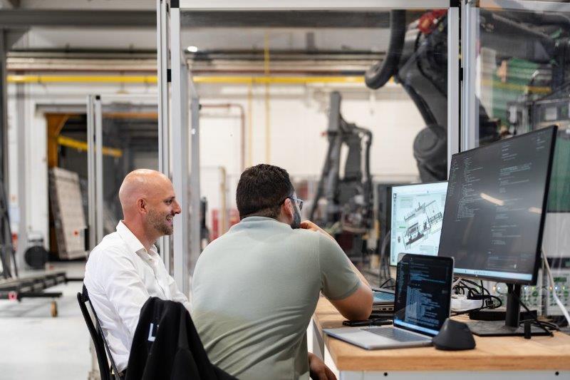Un logiciel algorithmique et une production robotisée hors-site réduisent considérablement les temps de construction (crédit : Matthieu Freund Priacel / Primatt).