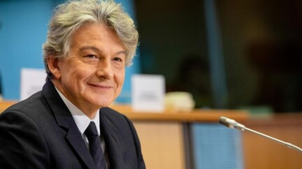 Thierry Breton prône l'union : « : Dans le monde de rapports de force dans lequel nous sommes entrés durablement, aucun pays européen, quelle que soit sa taille, ne peut peser seul » (copyright : European Union, 2019). Thierry Breton : « Nous devons devenir un continent d’entrepreneurs »