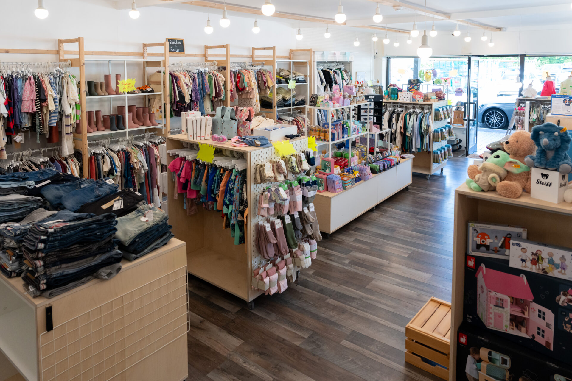 La boutique Beetles and Bugs est située dans le centre commercial Les Arcades à Niederanven (crédit : Emmanuel Claude / Focalize)
