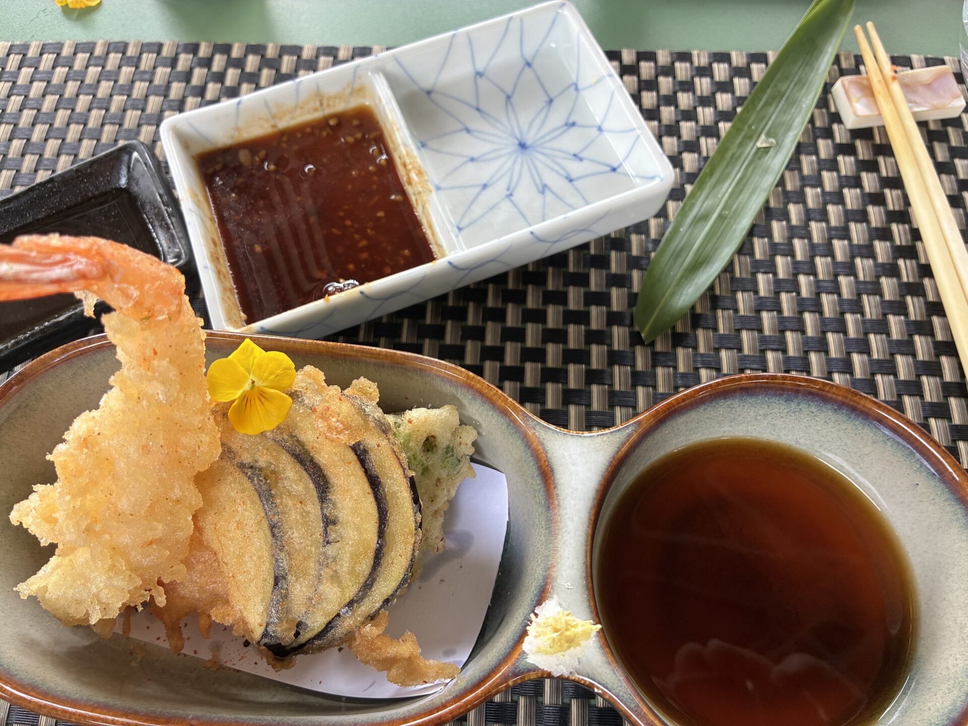 Chaque plat est une plongée dans la culture japonaise (crédit: C.B.)