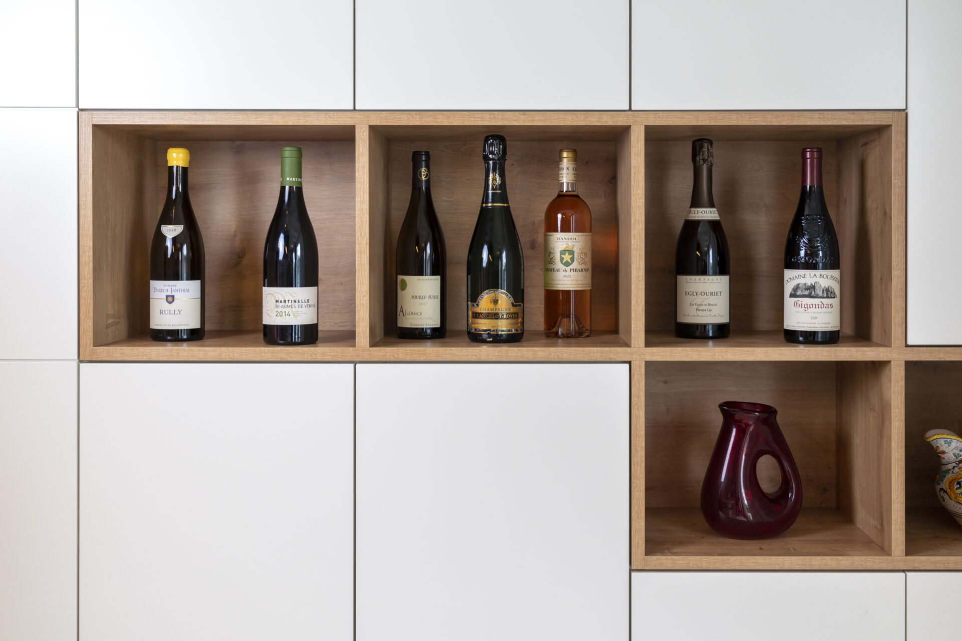 Une partie des vins représentés et vendus par Sublime Terroir (crédit: Emmanuel Claude/ Focalize)